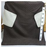 Matching Quilted Couch & Loveseat Covers