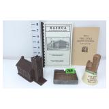 Little Brown Church Bank, Ashtray, Bell & Books