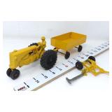 Minneapolis Moline Tractor w/Driver, Wagon