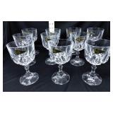 (10) RCR Crystal Wine Glasses