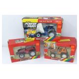 1/32 Britains Tractors - Ford TW35, Fiat 90-90 &