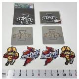 Iowa State Emblems, Coasters, & Patches