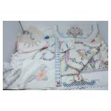 Variety Of Embroidered Table Runners & Napkins -