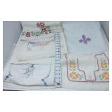 (6) Embroidered Table Runners