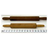 (2) Vintage Rolling Pins