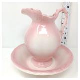 Vintage Pink Ironstone Wash Set