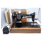 Vintage Standard Deluxe Sewing Machine w/Case