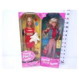 (2) Coca Cola Barbies - Picnic and Party Barbie