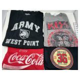 (4) Menï¿½s Graphic Short Sleeve Tees - 3XL