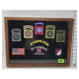 82nd Airborne Division Patches in Showcase