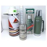 Stanley Thermos, Air Pump Pot & Champ Thermos