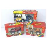 1/32 Britains Tractors - Ford TW35, Fiat 90-90 &