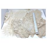 Assortment of Doilies - Some Discoloration