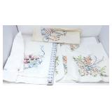 (3) Embroidered Tablecloths