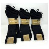 9 Pair of New Canterbury Gold Toe Socks sz 10-13