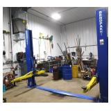 Bendpak XPR-9 Vehicle Hoist, 9000 lb lift, 220v,