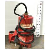 Coleman Sump Pump - Not Tested