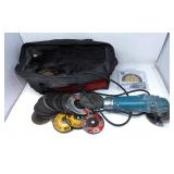 Mikita 4" Disc Grinder w/Multiple Disc