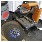 Ridgid Abrasive Cut-Off Saw & Blades