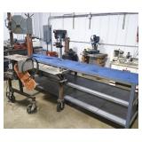 Metal Press Brake, Watts Vertical Band Saw & Bench