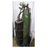 Oxy/Acetylene Welding & Cutting Torch Set & Tanks