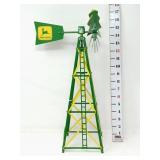 Miniature John Deere Metal Windmill
