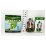 John Deere Weather Station & Thermometer NIB
