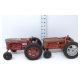 (2) Hubley Tractors