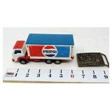 Matchbox Pepsi Truck & Hot Wheels Belt Buckle
