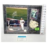 Dale Earnhardt Autographed Plaque w/Card -Sport