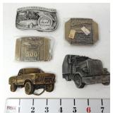 Car & Truck Related Belt Buckles