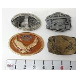 (4) Various Belt Buckles
