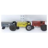 1/32 - (2) Hubley & (1) International Tractors