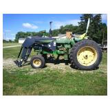 1961 John Deere 4010 Diesel Tractor w/Buhler Load