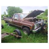 1980 Chevrolet K10 Bonanza Special w/plow