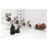 Dept. 56 Santa, Sleigh, & Reindeer Lighted