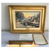 'Cobblestone Christmas' by Thomas Kinkade