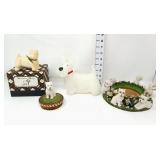 West Highland Terrier Candle, Candleholder, & Soap
