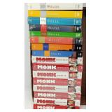 Monk (Seasons 1-8) & House (Seasons 1-8) DVD's