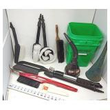 Bucket, Funnels, Car Wash Brushes, & Ice Scrapers