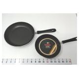 (2) T-Fall Non-Stick Pans
