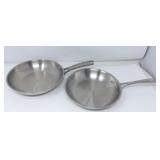 (2) Calphalon 8' Pans