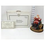 Norman Rockwell 'Santa's Snack' Sculpture