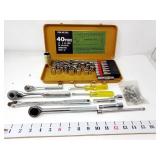 1/4' & 3/8' Socket Set w/Craftsman Handles