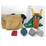 Tool Belts, Plumb Bobs, & Measuring Tape