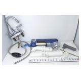 Faucets, Shower Head, Bath Grip & PVC