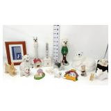 West Highland Terrier Figurines, Pens, & Frame
