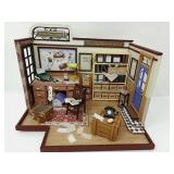 6' 'The Lodge Detective Agency' Diorama - Lighted