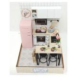 4 1/2' 'Corner of Happiness' Diorama - Lighted