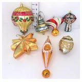 Glass Blown Christmas Ornaments - (1) Radko Star